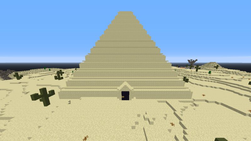 Our Maze/Trap Pyramid, a W.I.P