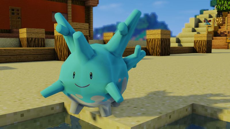 Shiny Corsola Statue Shiny Corsola Statue