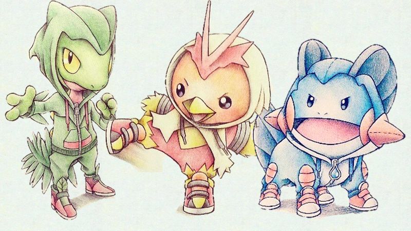 Generation 3 Starters Generation 3 Starters