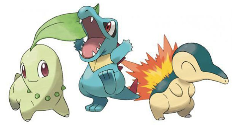 Generation 2 Starters Generation 2 Starters